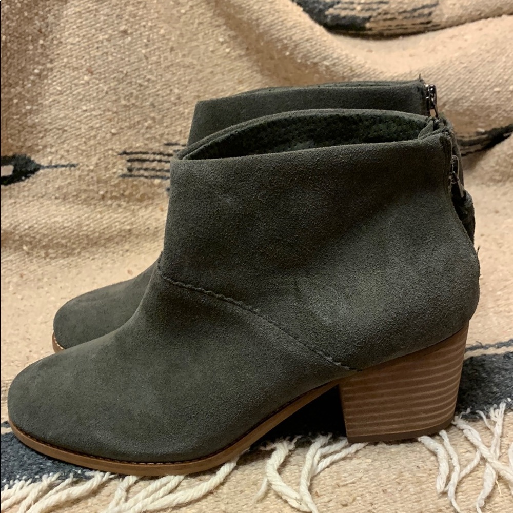 Brand New Toms Size 8.5 Leila Women's Suede Ankle Boots - Picture 15 of 16